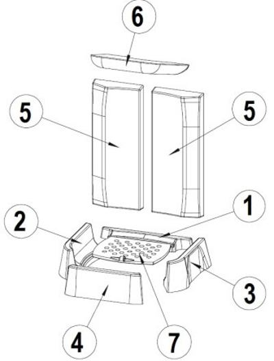 Austroflamm Glass Feuerraumauskleidung