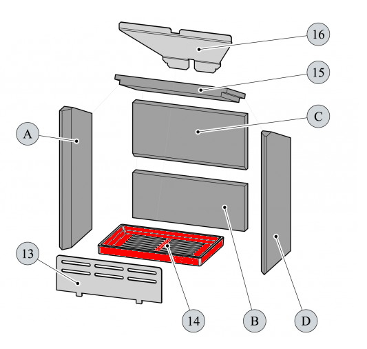 Haas+Sohn Aruba 220.17 Ascherost Gussrost