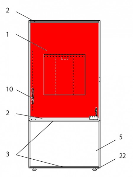 Wodtke Hot Box Sichtscheibe