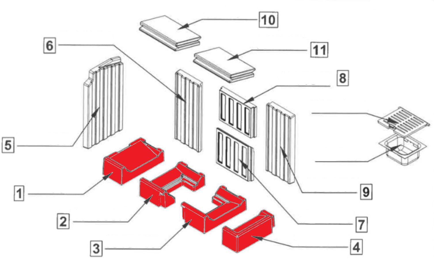 Spartherm Varia 2R-80h Bodenstein Set