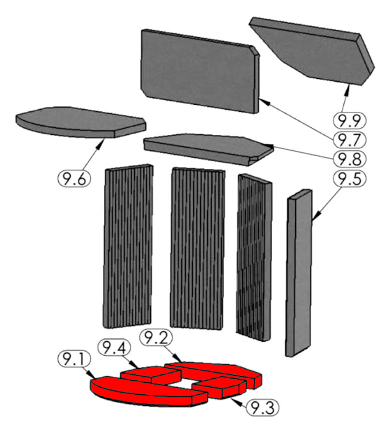 Oranier Pisa Bodenstein Set