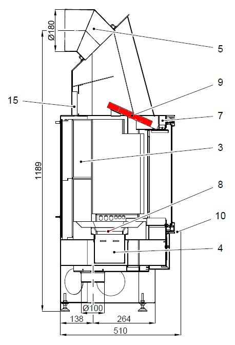 Haas+Sohn Prestige 181.18 Déflecteur déflecteur de fumée