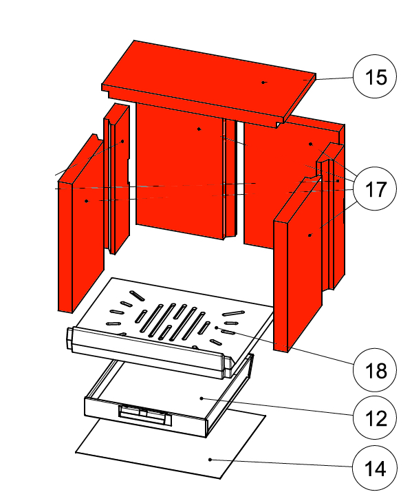 Wamsler Primo Feuerraumauskleidung