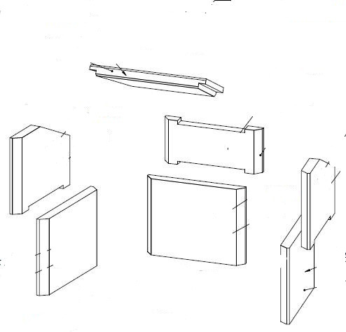 Fireplace Twist Feuerraumauskleidung Brennraumauskleidung