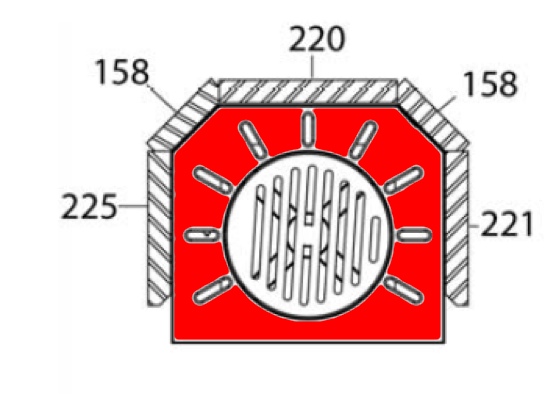 Haas+Sohn Askja 235.17 Feuerraumauskleidung