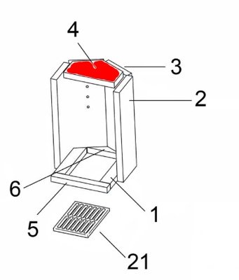 Oranier Artemis 3 Déflecteur en bas 