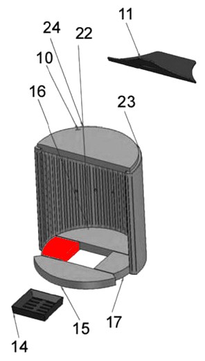 Justus Faro Bodenstein links Vermiculitestein