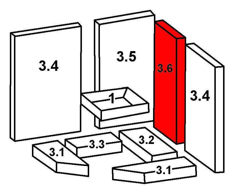 Oranier Skandik 8 Seitenstein rechts hinten B