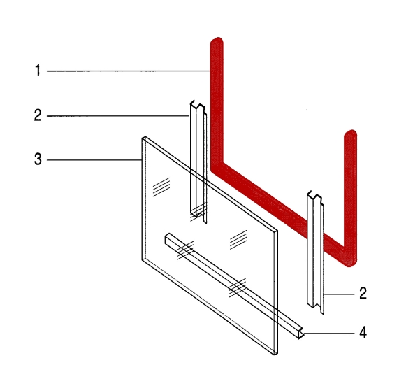 Supra HF 121 C Türdichtung Dichtung