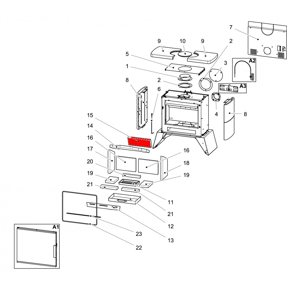 Haas+Sohn London easy 347.15 Zugumlenkung oben