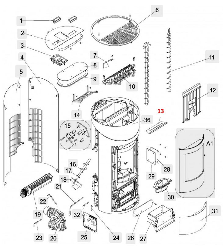 Haas+Sohn HSP 7 450.80 Déflecteur