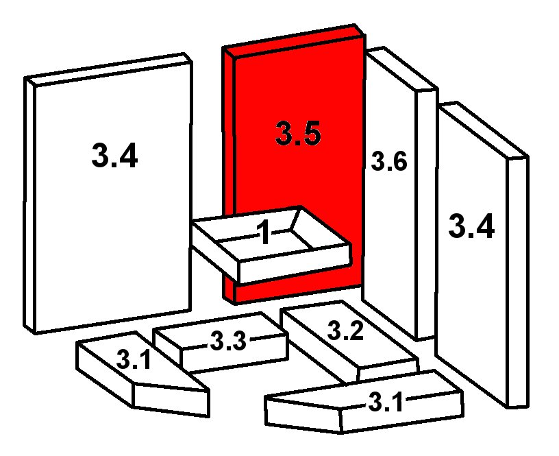 Oranier Skandik 6 Seitenstein links hinten A