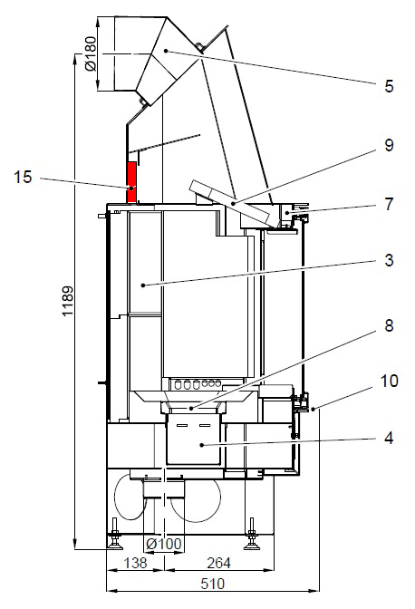 Haas+Sohn Prestige II 181.18 Isolierstein Schamottestein