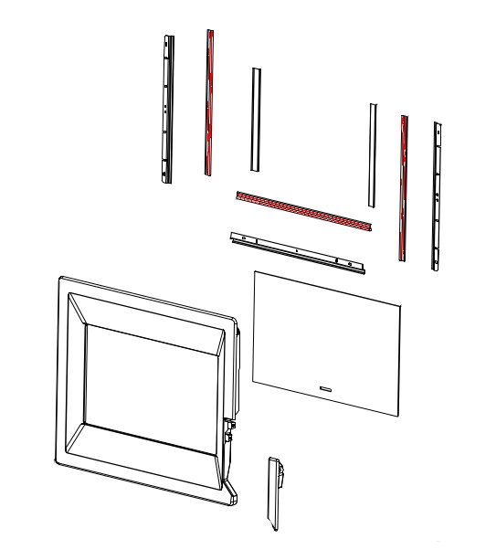 Supra Kobalte Türdichtung Set Dichtung