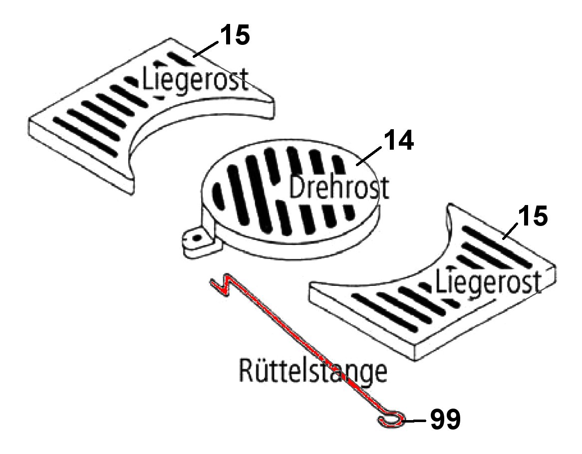 Leda Rubin K18 Rüttelstange