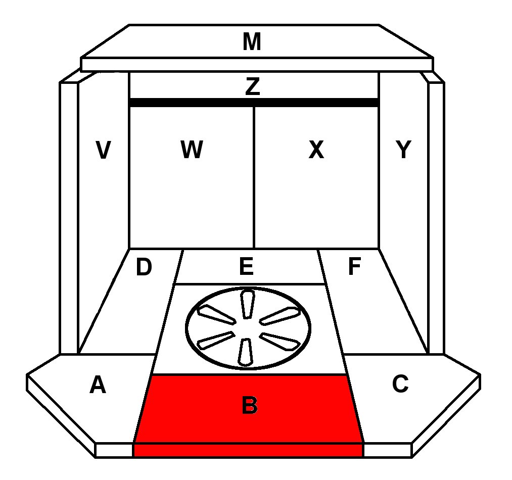 Skantherm Adano Bodenstein vorne mittig C Brennraumstein