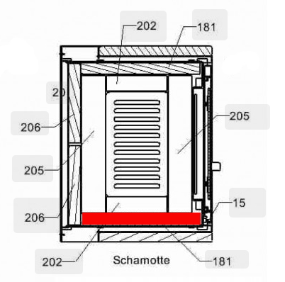 Haas+Sohn Pico 286.12 Pierre de paroi côté à gauche